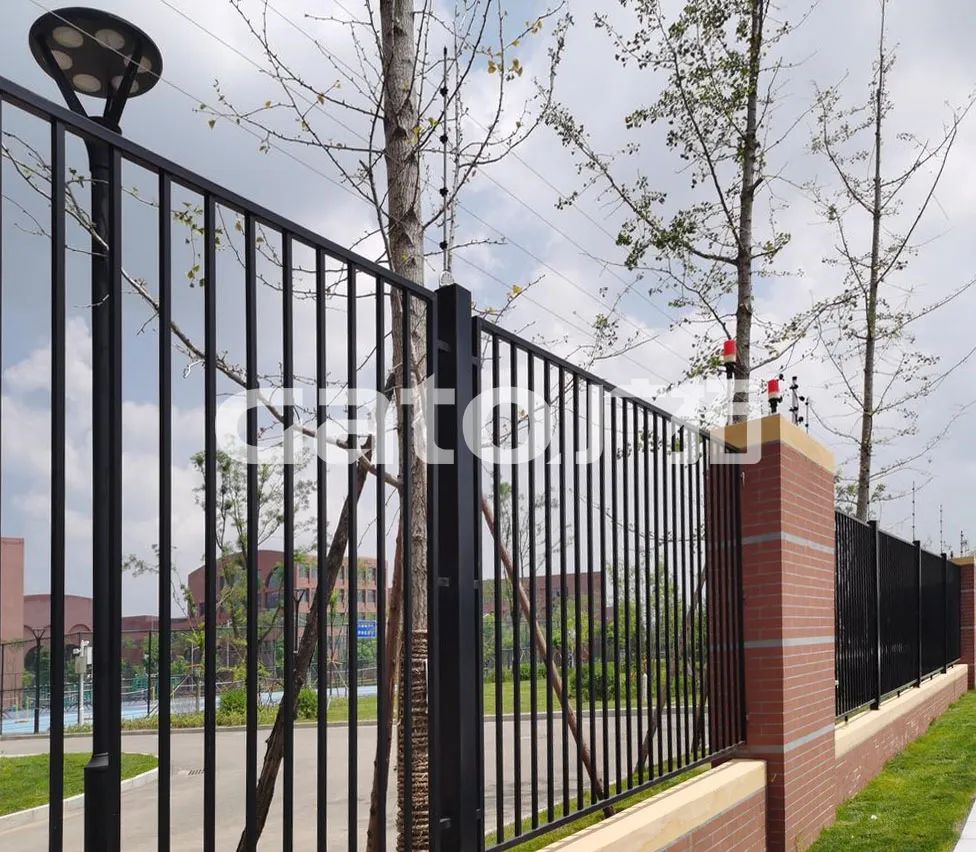 配有3個機房的清華附中，3公里周界解決方案(圖9)