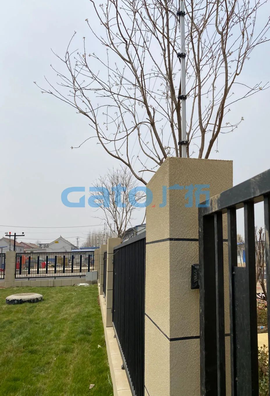 張力和脈沖電子圍欄共用你見過嗎？北京平谷愉景公館有話說！(圖5)