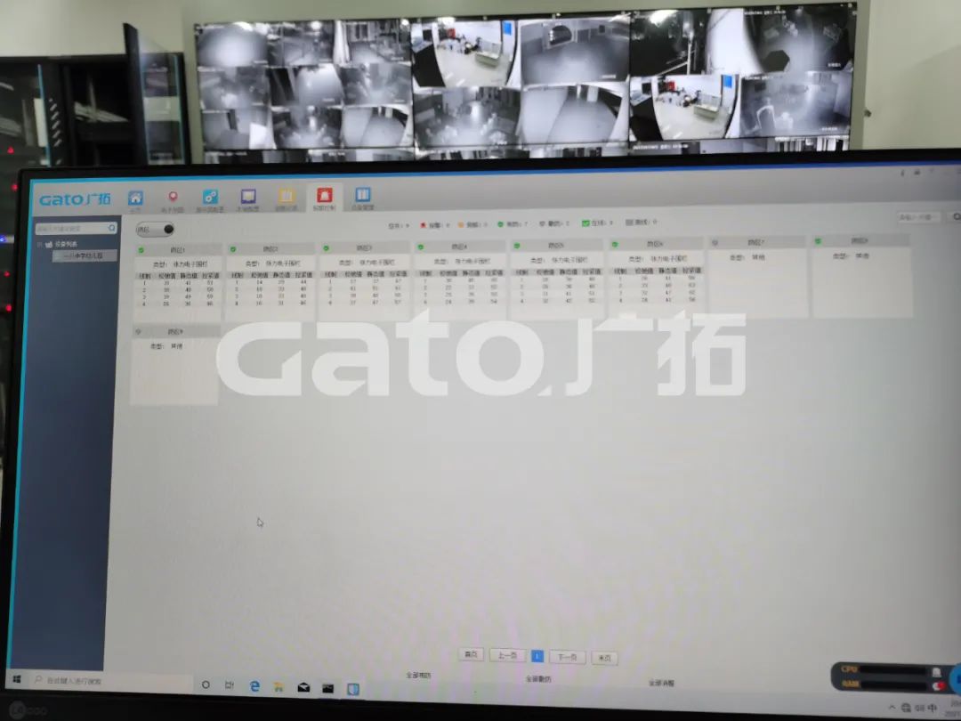 校園周界安防標(biāo)桿案例，鄭州一八國際學(xué)校(圖9)