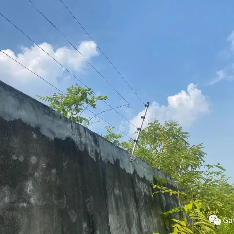 校園周界安防標(biāo)桿案例，鄭州一八國際學(xué)校(圖18)